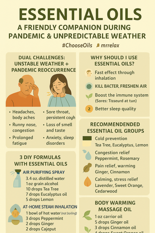 tinh dau cho mua dich