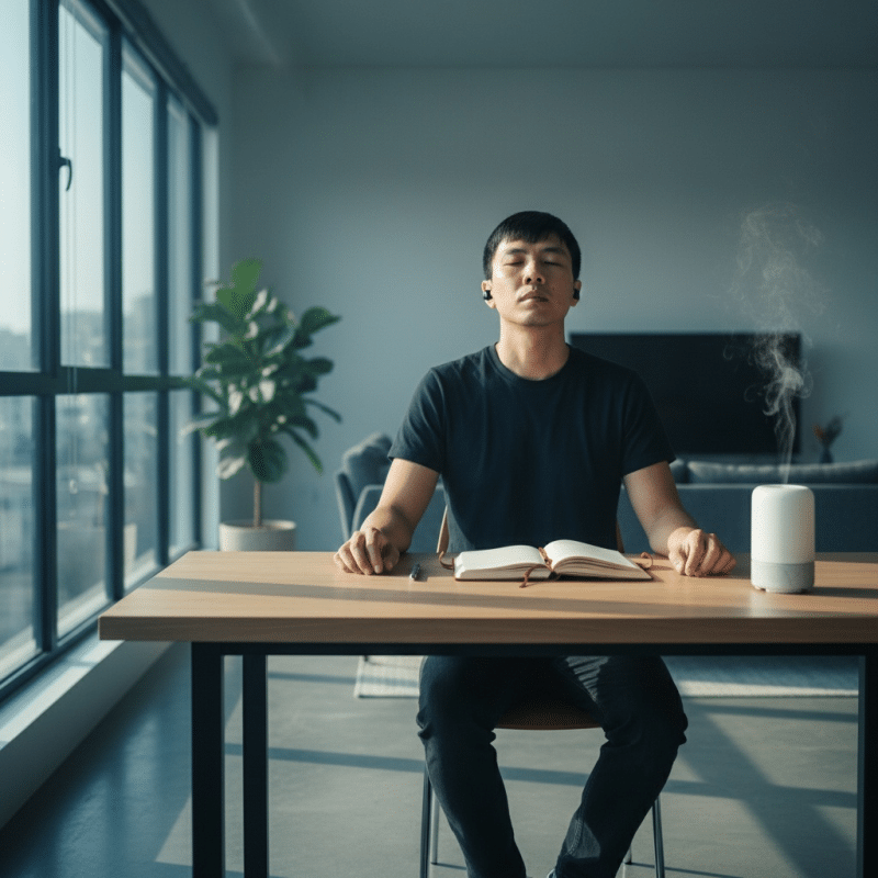 danh thuc buoi sang vơi tinh dau sa chanh