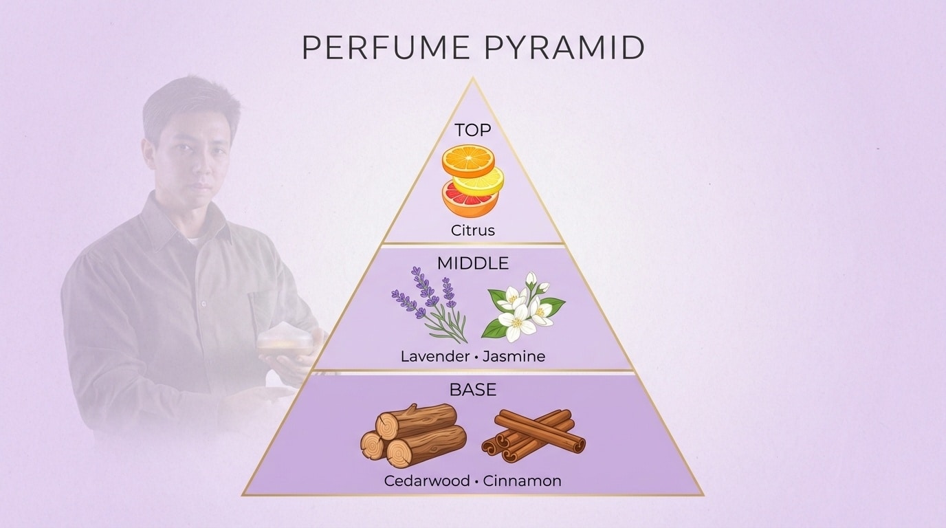 perfume pyramid -syme